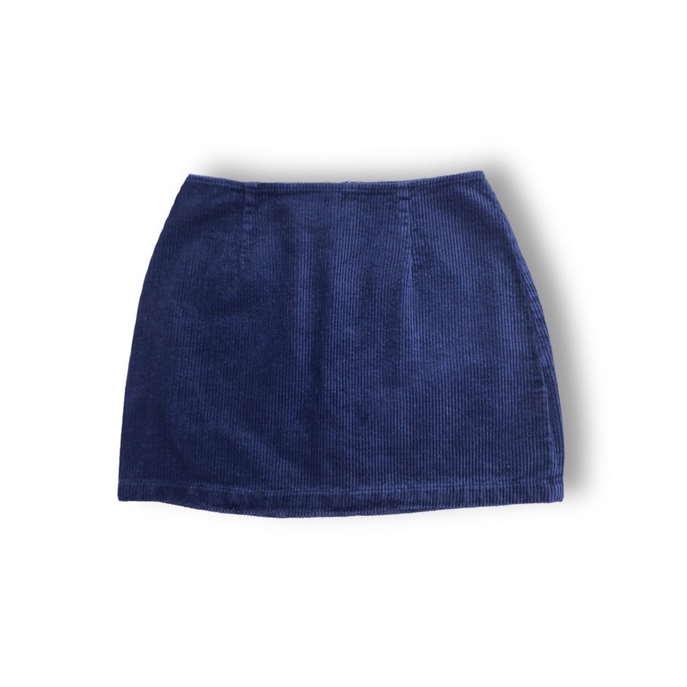 Kendall & Kylie blue corduroy mini skirt size XS